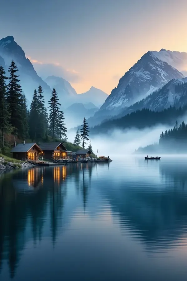 湖畔人家